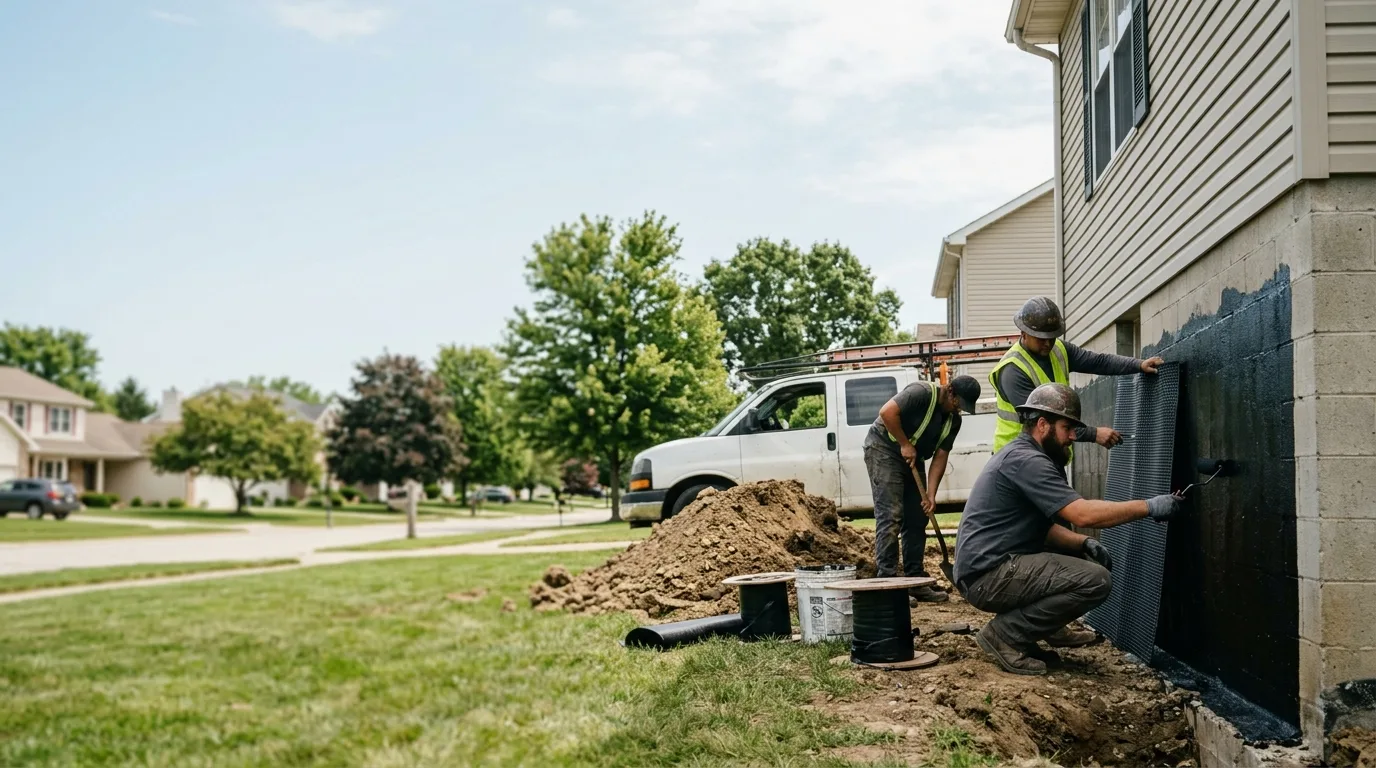 Basement Waterproofing in Woosung, IL near me